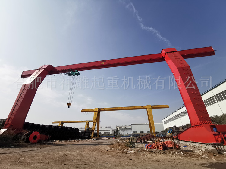 MHL型電動(dòng)葫蘆單梁門(mén)式起重機(jī)  MHL型電動(dòng)葫蘆單梁門(mén)式起重機(jī)